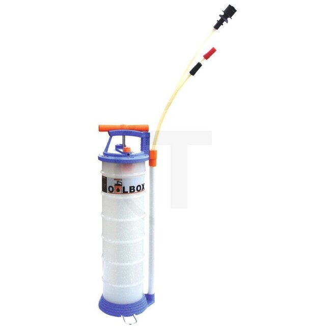 OILBOX Ölabsaugpumpe manuell - 6,5 Liter - incl. 3 Sonden
