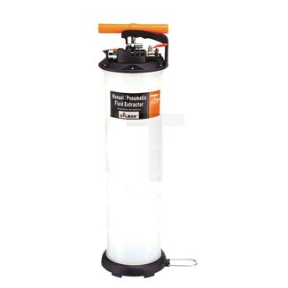 OILBOX Olieafzuigpomp handmatig en pneumatisch incl. 3 sondes - 6 liter