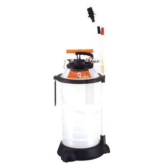 OILBOX Olieafzuigpomp handmatig en pneumatisch, incl. 3 sondes - 18 liter