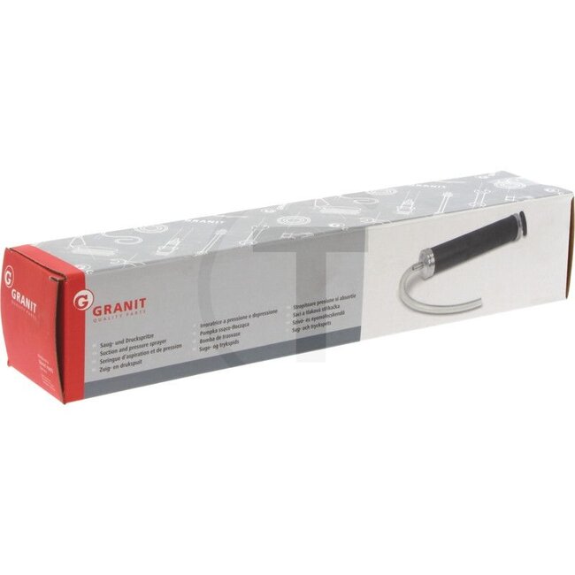 Saug- und Druckspritze mit 300 mm flexiblem Schlauch - 500 ml - 12902