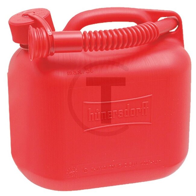 HÜNERSDORFF Fuel can red 5 litre - 36588