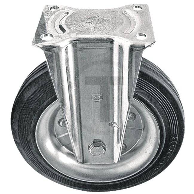 GRANIT Fixed castor rubber - Ø 80 mm - 029271, 0029271