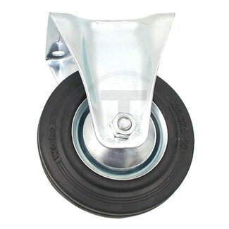GRANIT Fixed castor rubber - Ø 200 mm