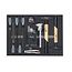 GRANIT BLACK EDITION Dynamic workshop trolley, with tools, 196 pcs.