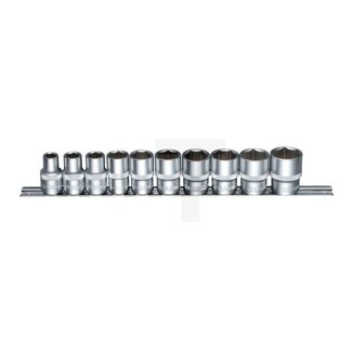 GRANIT BLACK EDITION Socket set 1/2" 10 pcs.