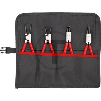KNIPEX Circlip pliers set 1 each circlip pliers straight and angled 90° for shaft Ø 19 - 60 mm