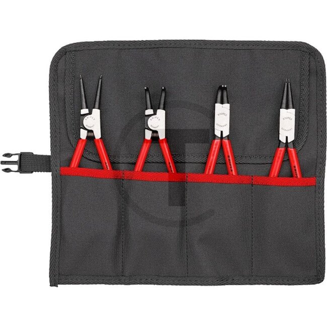 KNIPEX Circlip pliers set 1 each circlip pliers straight and angled 90° for shaft Ø 19 - 60 mm - 01956, 001956