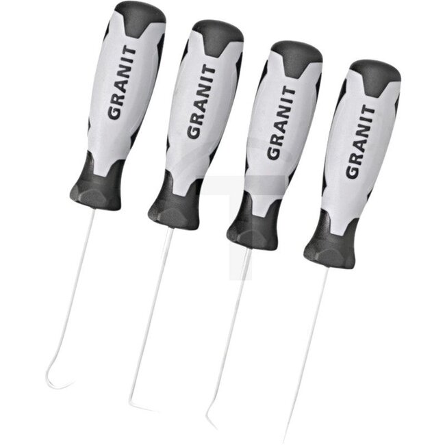 GRANIT BLACK EDITION Hook tool set, 4 pcs. - 73014950