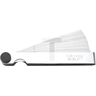 GRANIT BLACK EDITION Feeler gauge, 20 blades