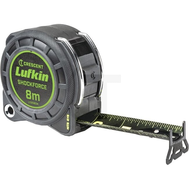 Lufkin Tape measure SHOCKFORCE NITE EYE - 8 metre - L1125BCM