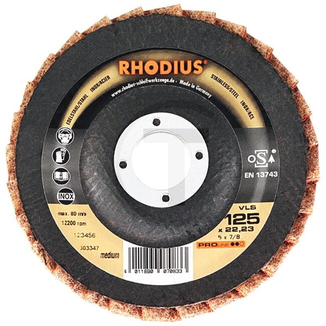 RHODIUS Polishing flap disc VLS - 303346