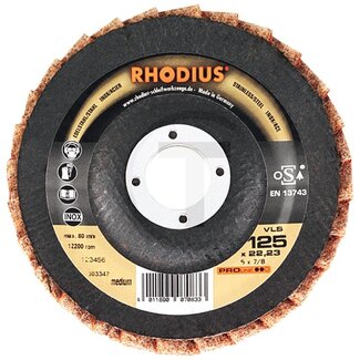 RHODIUS Polishing flap disc VLS