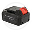 GRANIT BLACK EDITION Accu slagmoersleutel incl. 2x 18 volt 4,0 Ah lithium-ion accu en 1x acculader