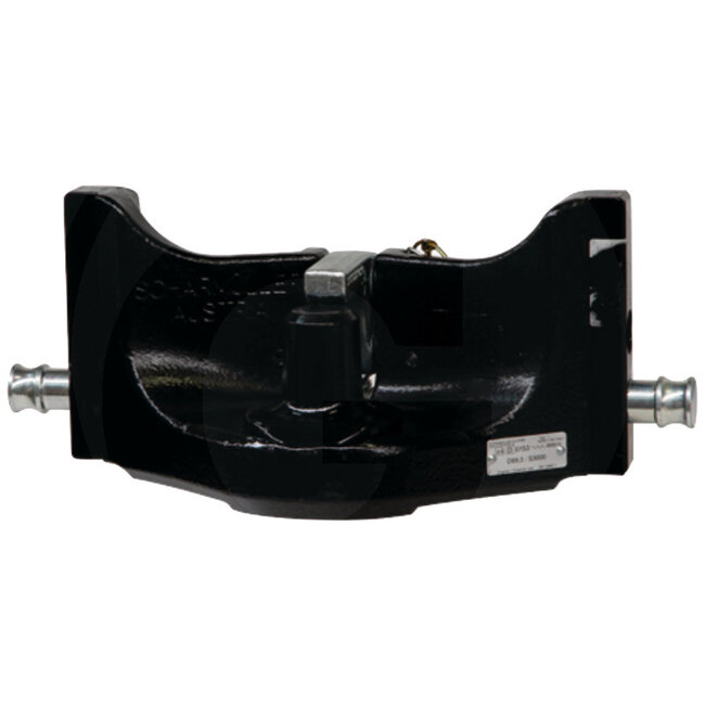 Scharmüller Piton Fix - 77705633010, 5.6330.10-A02, 05.6330.10-A02 | Schienenbreite: 330 mm | Rastbolzen Ø: 25 mm | Führungsbreite: 32 mm | Stützlast: 3000 kg | Farbe: Schwarz | Ausladung: 67 mm | D-Wert: 89,3 kN | Plattenhöhe: 160 mm | Verriegelung: Manuelle Verrieg