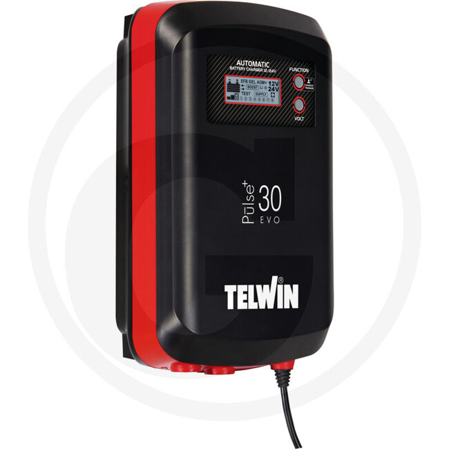GRANIT Batterieladegerät "PULSE 30 EVO" 230V 12V/24V - 58500089, 807610 | Abmessungen L x B x H: 920 x 200 x 330 mm | Gewicht: 311 g | Ladespannung: 12 / 24 V | Ladestrom: 25 / 12 A | Netzspannung: 230 V | Spannung: 12 / 24 V | Leistungsaufnahme bei Ladung: 369