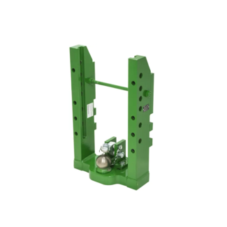 Scharmüller Trekhaakframe K80 330/25/32 - breedte 330 mm - 4000kg - JD-groen - John Deere