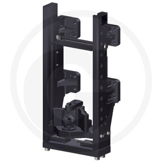 ROCKINGER Drawbar frame ball 80 330/25/32, 2000/4000 kg, 89,3 kN JCB Fastrac