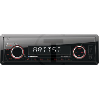 Blaupunkt Bologna 170 radio Suitable for short slots thanks to reduced installation depth (no CD drive)