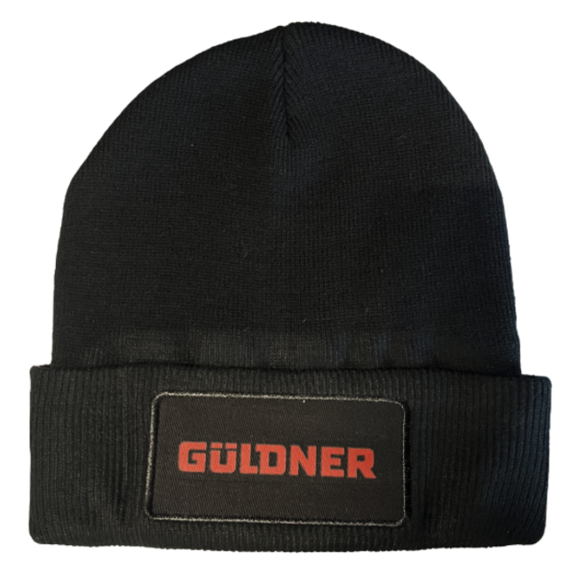 Muts Guldner - Wintermuts met daarop Guldner logo