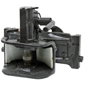 Scharmüller Trailer hitch automatic - 330/25/32 38 mm - 2000 kg - AGCO-grey
