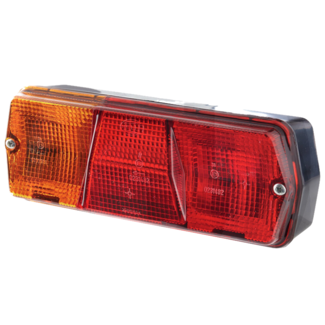 HELLA Rücklicht, Bremslicht, Blinklicht 201 x 76 x 71 mm, 12/24 V, links