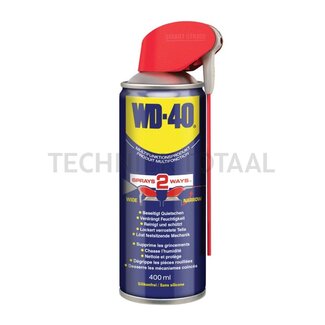WD-40 Multifunctionele spray 400 ml spuitbus - Smeert, Beschermt & Reinigt