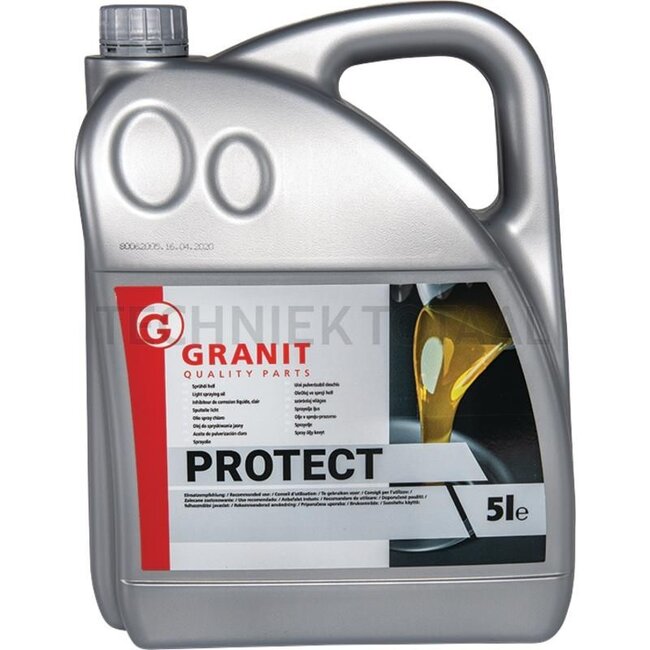 GRANIT Spray oil, light 5 l 5 litres