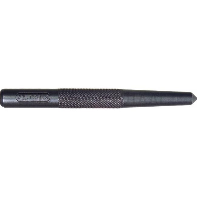 KS Tools Centerpons, rond, gepolijst, Ø: 10 mm - L 130 mm