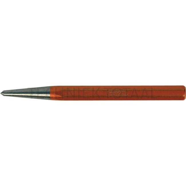 KS Tools Centerpons, achthoekig, Ø: 4 mm - L 120 mm