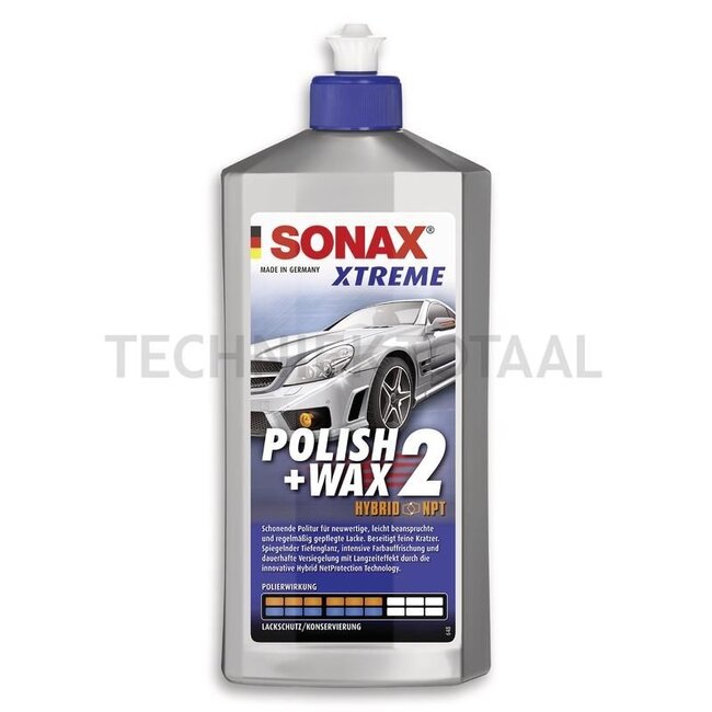 SONAX Xtreme Polish & Wax 2 NanoPro 500 ml - 2072000, 02072000