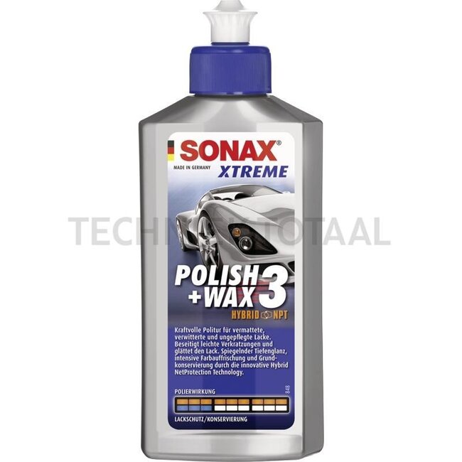 SONAX Sonax Xtreme Polish + Wax 3 Hybrid - 2021000, 02021000