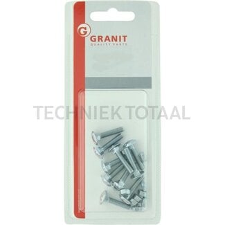 Carriage bolt M8x40 - 10 pcs.