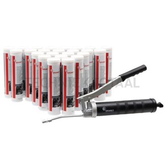 Set grease gun + 24x multipurpose grease Including 2x 11659147 (24 pcs. in total)