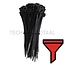 Cable tie assortment 100 / 203 / 280 mm - 850 pieces
