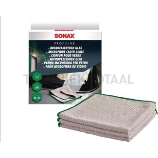 SONAX PROFILINE Microfasertuch Glas