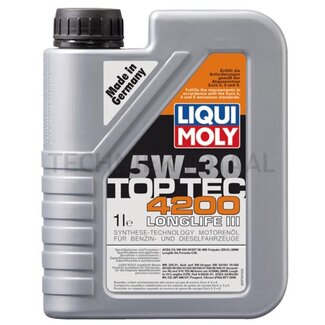 GRANIT Top Tec 4200 5 W-30 - 1 l jerrycan, kunststof - Inhoud: Kunststof wegwerpjerrycan van 1 liter