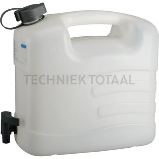 Waterjerrycan 10 liter wit - 10 liter
