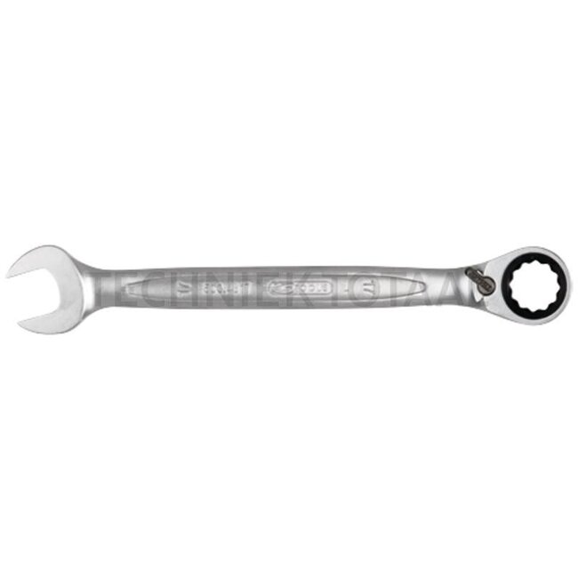 KS Tools GEARplus® ringratel-steeksleutel, omschakelbaar, 27 mm
