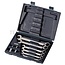 KS Tools GEARplus® ratelring-steeksleutelset, omschakelbaar, 10-delig, 8 - 19 mm, met adapter 10-delig, in kunststofkoffer