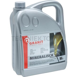 GRANIT 2-takt olie mineraal, rood van kleur - 5 liter - Inhoud: 5 liter