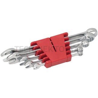 KS Tools Ring-steeksleutelset, gebogen, 5-delig