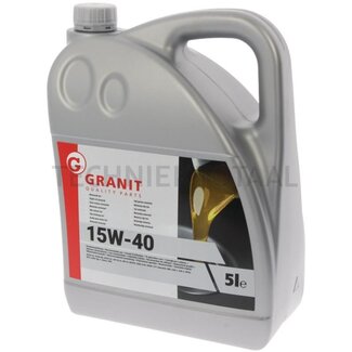 GRANIT Motoröl SAE 15W-40 - 5 Liter