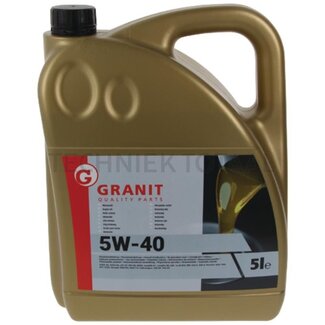 GRANIT Motorolie Motorolie SAE 5W-40 - 5 liter