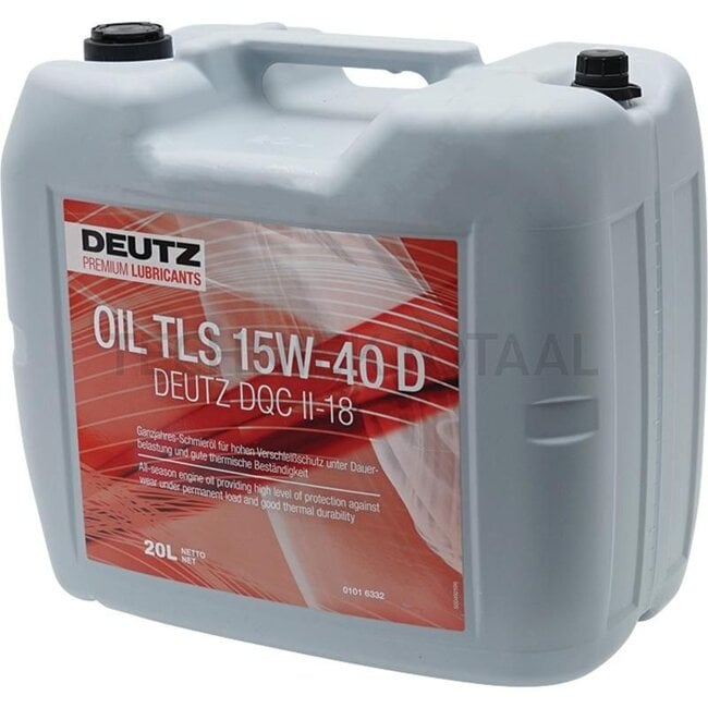 DEUTZ Öl TLS 15W/40 D - 209 Liter - 1016333, 01016333