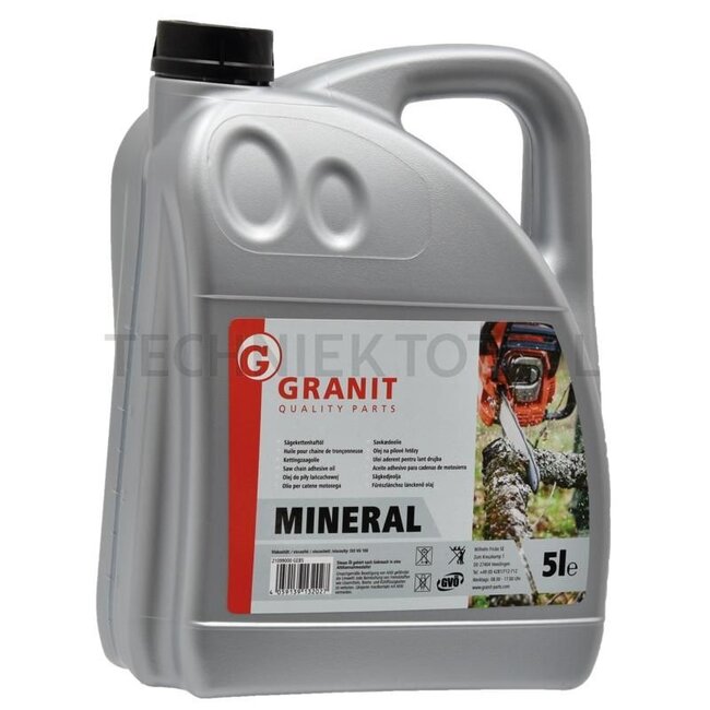 GRANIT Sägekettenhaftöl Mineralölbasis ISO VG 100 - 5 Liter