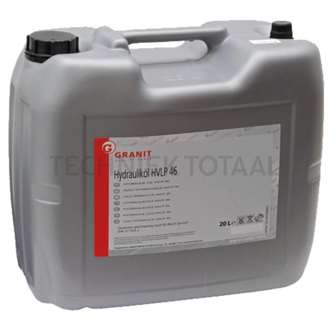 GRANIT Hydrauliekolie HVLP 46 - 1 liter
