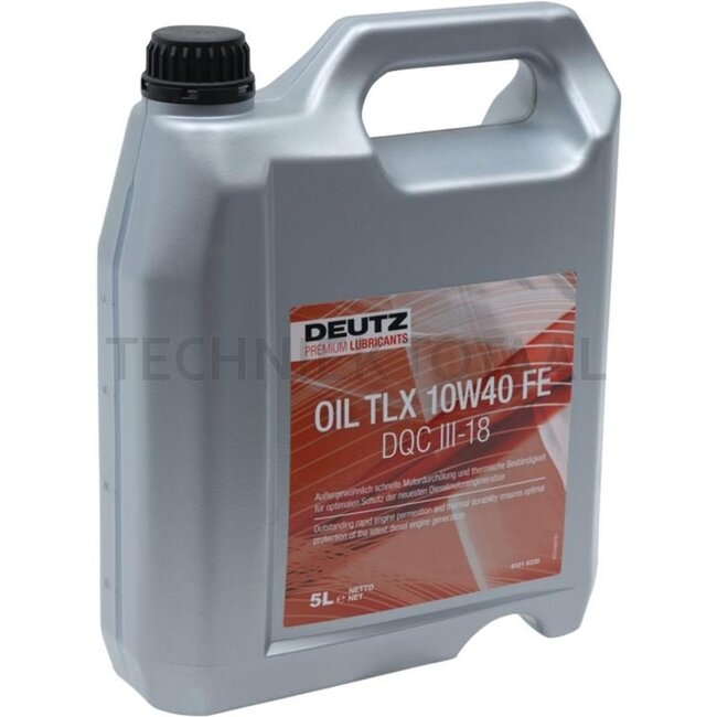 DEUTZ TLX 10W/40 FE - 5 Liter - 1016335, 01016335