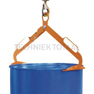 Klem voor vaten van 200 liter (staand)