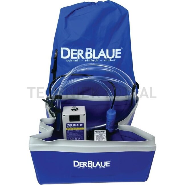 Set with battery and backpack