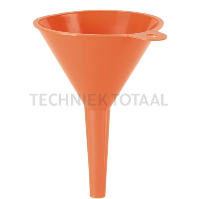 Trichter aus Polyethylen 200 mm Ø, Inhalt 2,90 Liter, orange - 2366, 02366